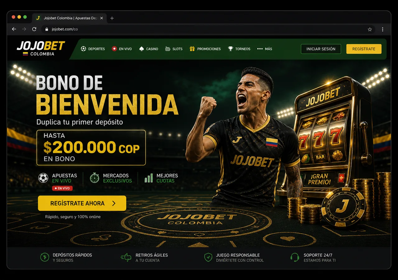 Jojobet Colombia — casino online, acceso, bonos y app móvil